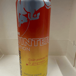 Red Bull Winter pomme / gingembre