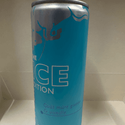 RedBull goût mûre givré vanille