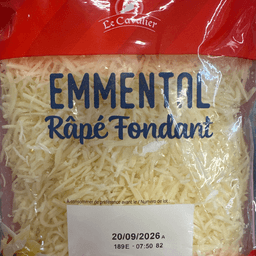 Emmental râpé fondant